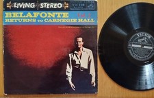 LP  HARRY BELAFONTE DAL VIVO