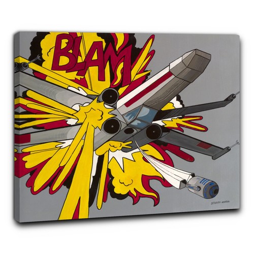 Nerdart quadro blam fumetti - quadro,