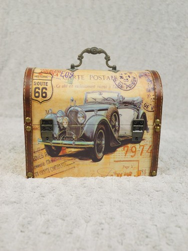 Baule vintage decorativo - vintage,