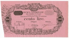 100 LIRE BANCA NAZIONALE NEL