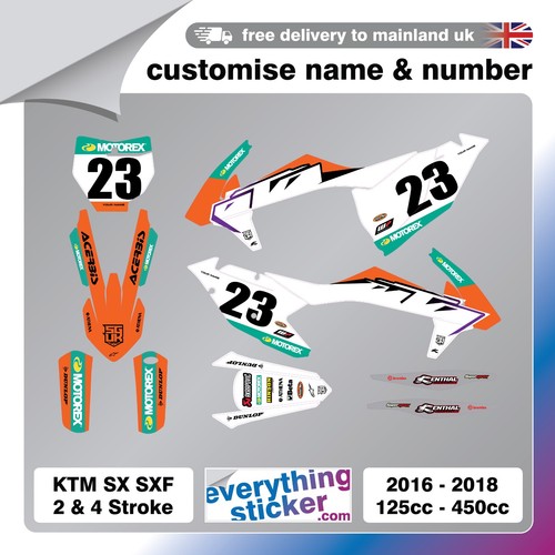 Kit grafica ktm sxf - kit, &