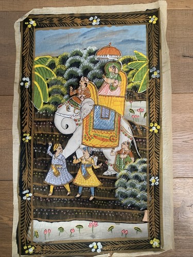 India arazzo dipinto tela - su,