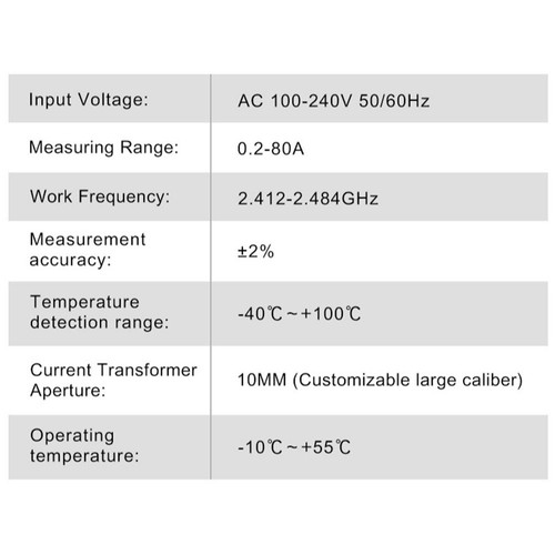 Monitor energia wifi per - energia, 3