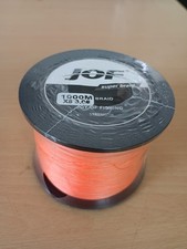 Trecciato pesca 8 fili JOF X8  Super PE 40 lb 18 kg  0.28 mm orange  1000 mt