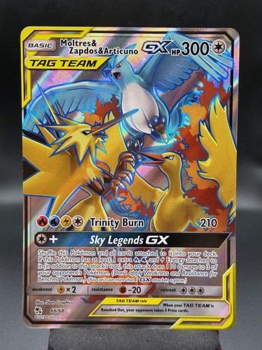 Moltres zapdos articuno gx - moltres,