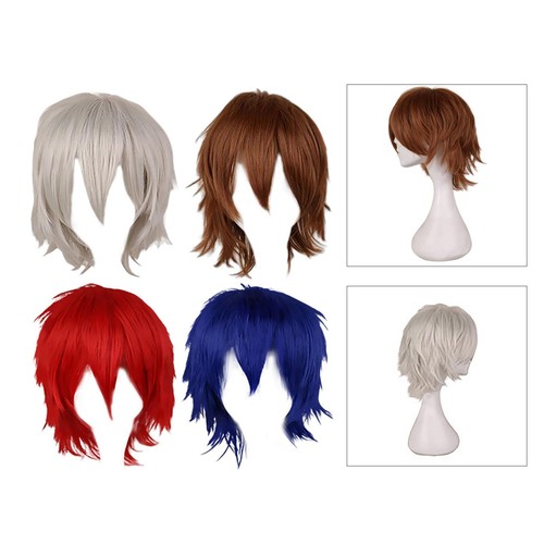 Parrucca corta per cosplay - parrucca,