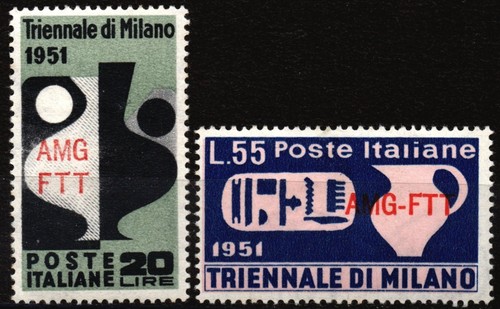 Trieste zona amg ftt 1951 - trieste, amg-ftt