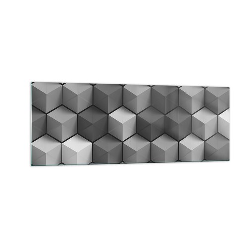 Quadro vetro 140x50cm 3d - quadro, su