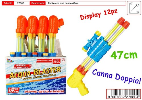 Fucile acqua due canne - fucile,