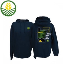 Felpa con cappuccio John Deere