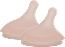 , Confezione Da 2 Tettarelle per Biberon Anti-Coliche Zero Zero, Flusso Medio (M