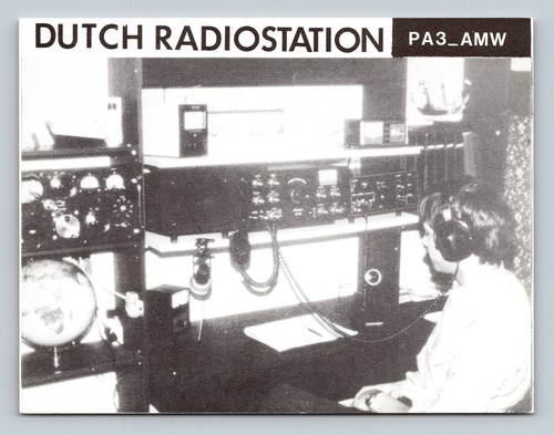 Radioamatore qsl pa3amw paesi - radioamatore,
