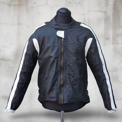 Giubbotto pelle stile moto - giubbotto,