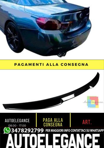 Spoiler posteriore m4 - 💕,