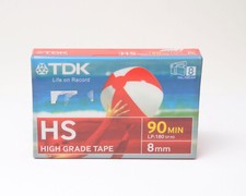 Videocassetta tdk 8mm - tdk, hs