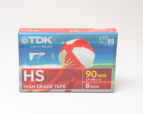 Videocassetta tdk 8mm - videocassetta,
