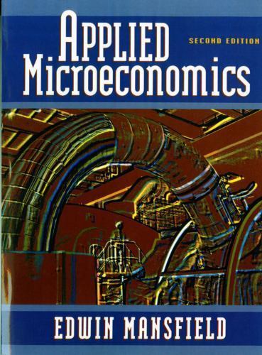 Applied microeconomics - applied, by