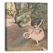 Degas ballerina con bouquet