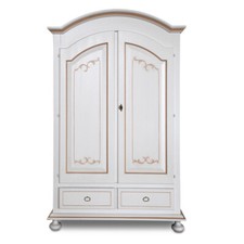 Armadio 2 ante bianco con