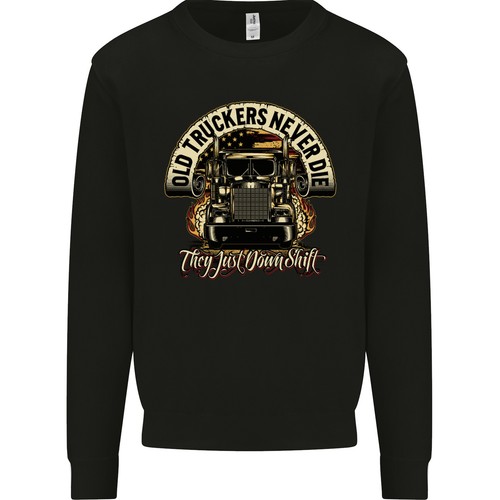 Old truckers never die autista - die,