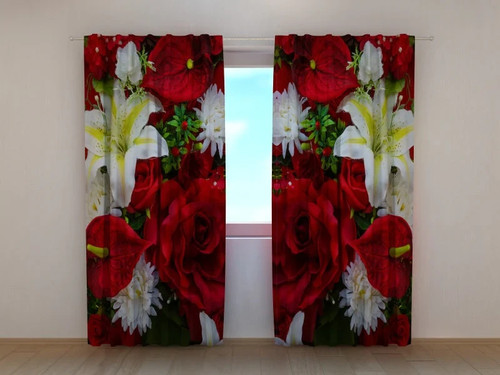 Tende rose gigli - tende,