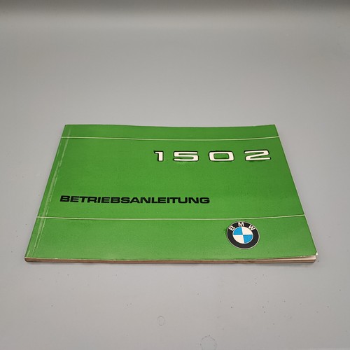 Bmw 1502 manuale - 1502, istruzioni
