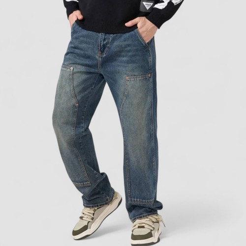 Jeans baggy fit - fit, denim