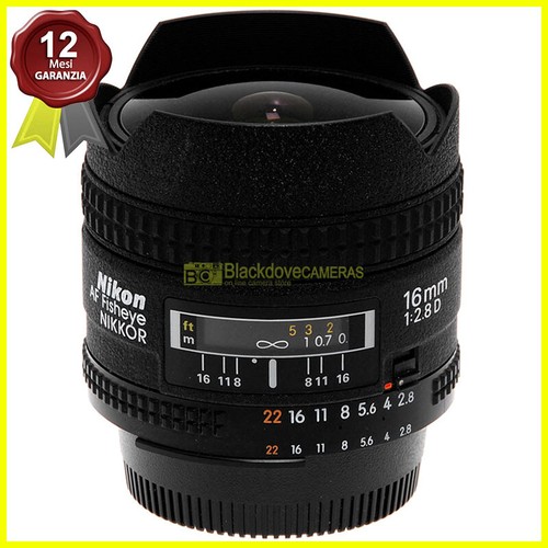 Nikon fisheye nikkor - af-d,