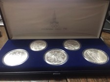 Argento, Monete Russe.olimpiadi