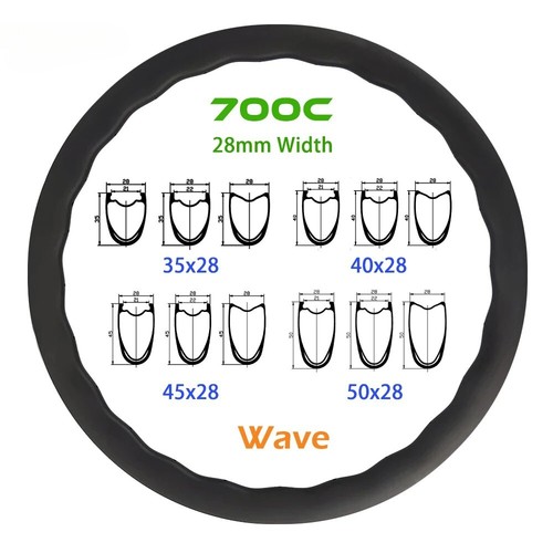 700c cerchio carbonio - cerchio,