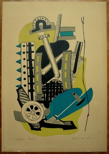 Giuseppe santomaso litografia - giuseppe,