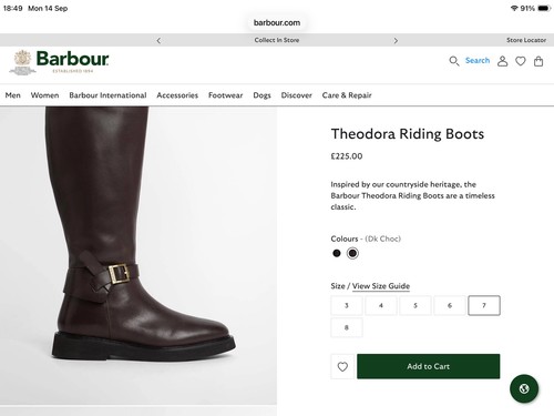 Stivali equitazione barbour - da,