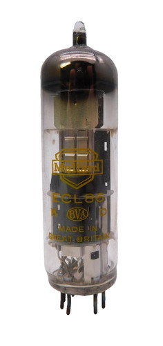 Tubo valvola mullard ecl86 - tubo,