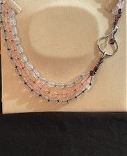 Collana In quarzo Vintage Con