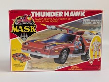 Maschera Kenner Thunderhawk M.A.S.K. 1986 Thunder Hawk Matt Trakker e inserti e scatola