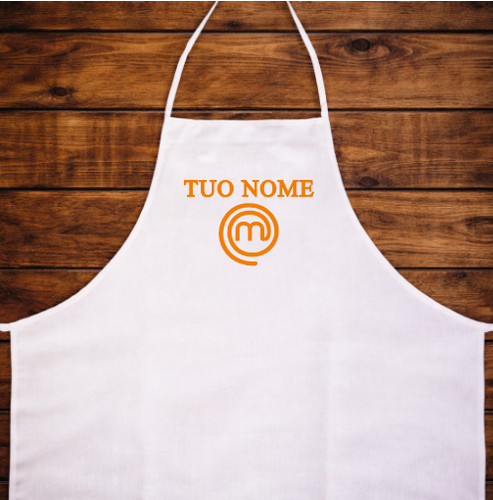 Grembiule masterchef stampato - grembiule,