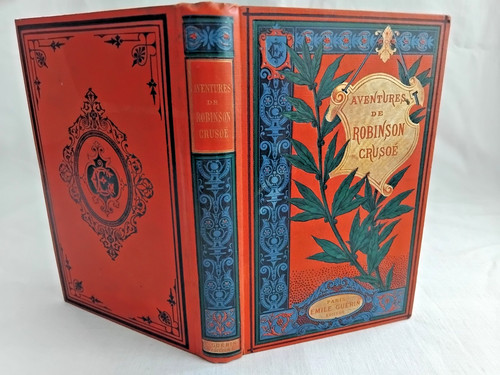 Foe 1898 superbe cartonnage - de,