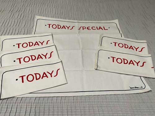 Set tovaglioli pranzo - 6,