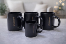 Tazza caffè Starbucks nera 10