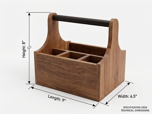 Portaposate legno fatto - legno,