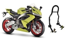 cavalletto da moto alzamoto alza ruota anteriore per sollevare l' Aprilia rs 660