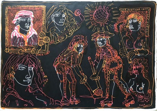 Tono zancanaro litografia - tono,