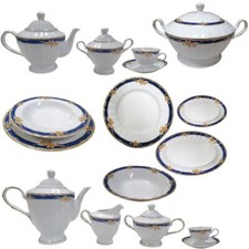 Servizio di piatti porcellana