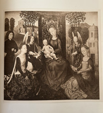 Stampa antica Vergine Bambino