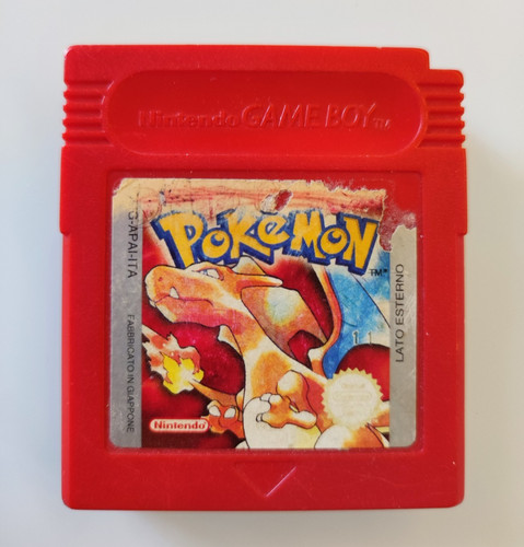 Pokémon rosso game boy - game,