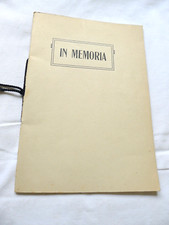 libro per lutto EDOARDO GUARNERI ASSESSORE ASOLA 1923 MANTOVA CREMONA