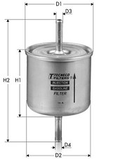 Filtro carburante IN98 Tecneco