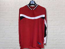 Team Equipment Maglia Vintage Manica Lunga Sportiva Rosso Nero Numero 6 XL Sport