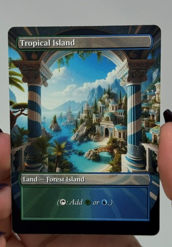 Carta proxy isola tropicale - isola,