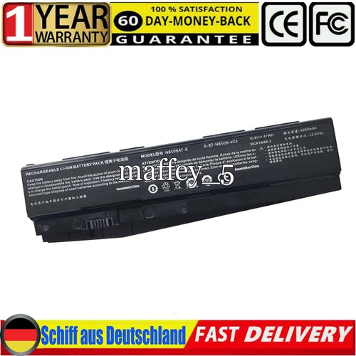 Batteria per hasee - hasee, t6-x5